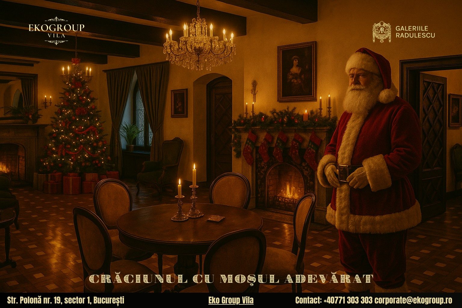 Moș Crăciun în anii ’30: o incursiune magică la Eko Group Vila