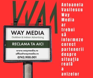 Radu Vasilescu și Way Advertise Production SRL – Steaguri publicitare ilegale în București
