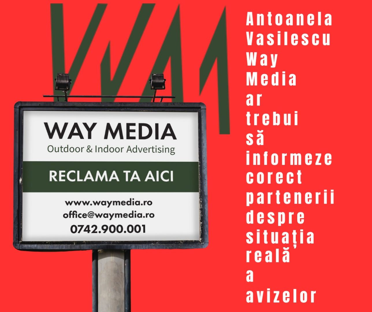 Radu Vasilescu și Way Advertise Production SRL – Steaguri publicitare ilegale în București